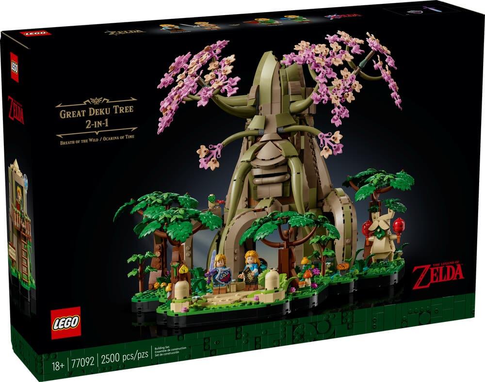 LEGO Zelda 77092 Great Deku Tree 2 in 1 box front