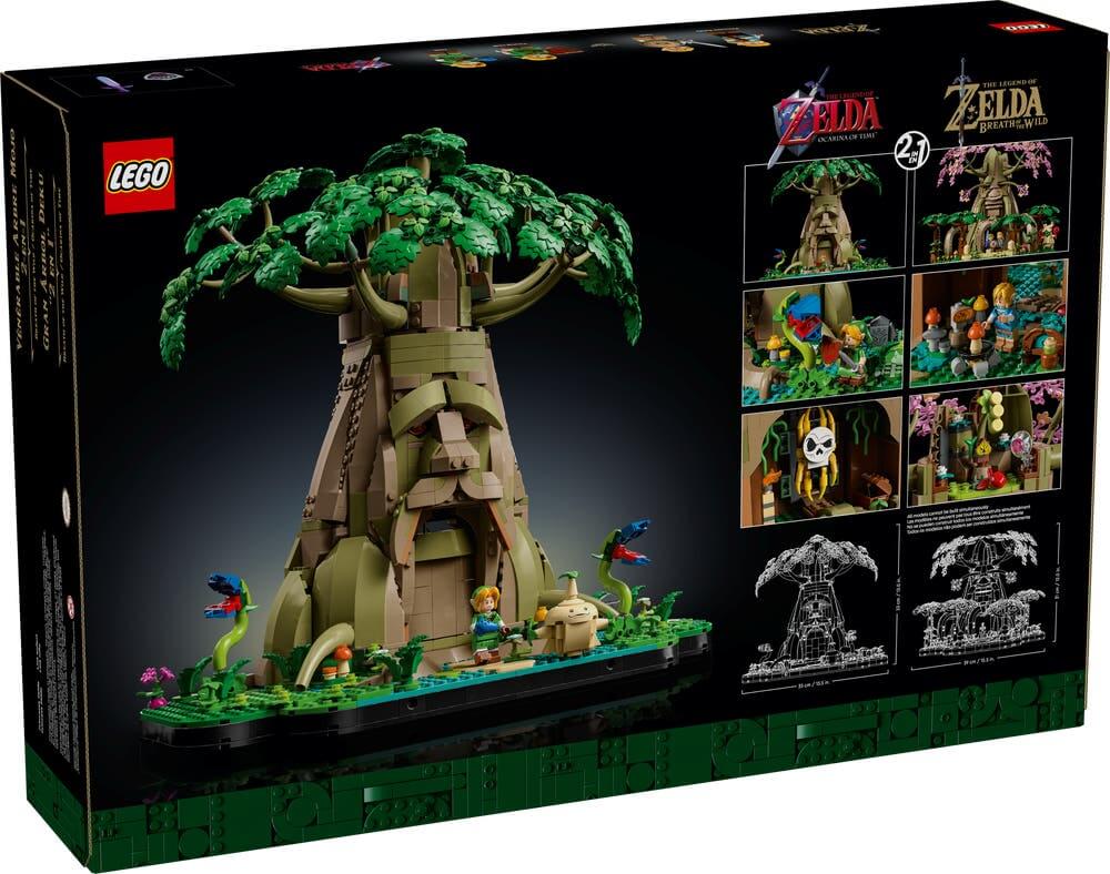 LEGO Zelda 77092 Great Deku Tree 2 in 1 box back
