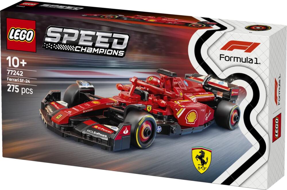 LEGO Speed Champions 77242 Ferrari SF-24 box front