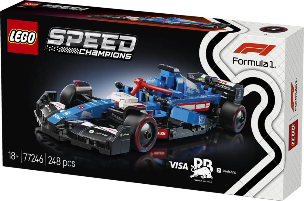 LEGO Speed Champions 77246 Visa Cash App VCARB box front