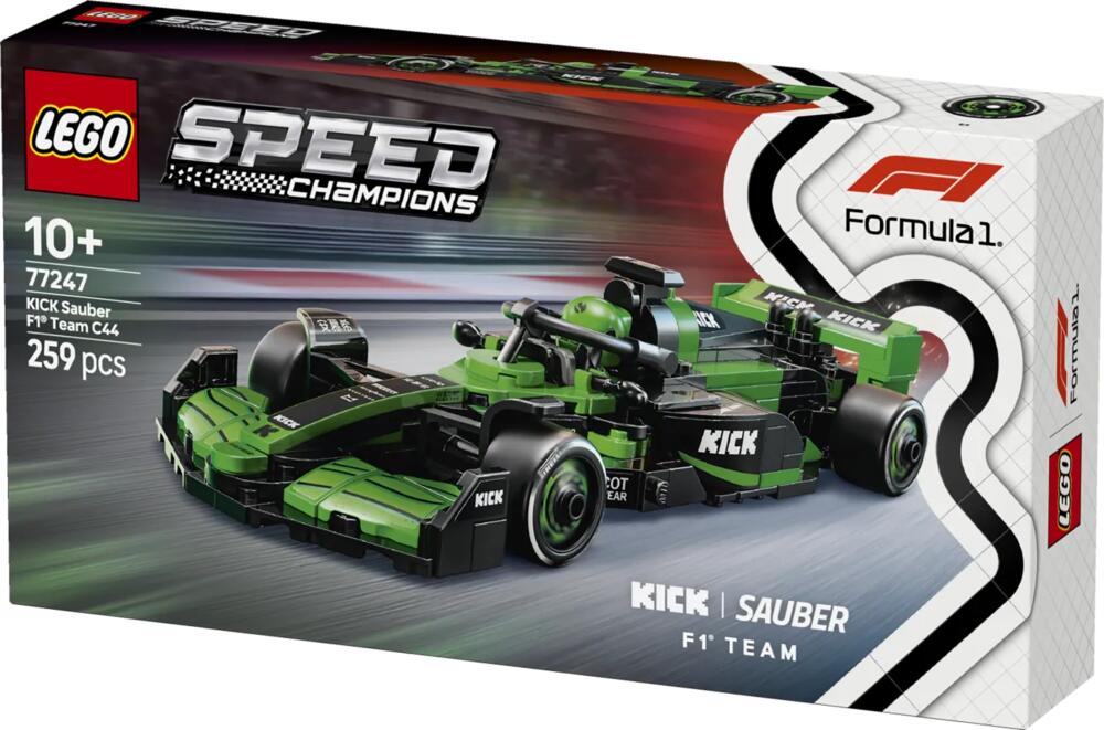 LEGO Speed Champions 77247 KICK Sauber F1 Team C44 box front