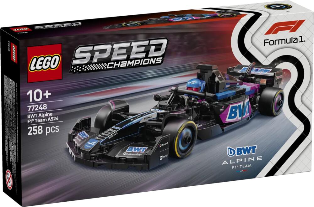 LEGO Speed Champions 77248 BWT Alpine F1 Team A524 box front