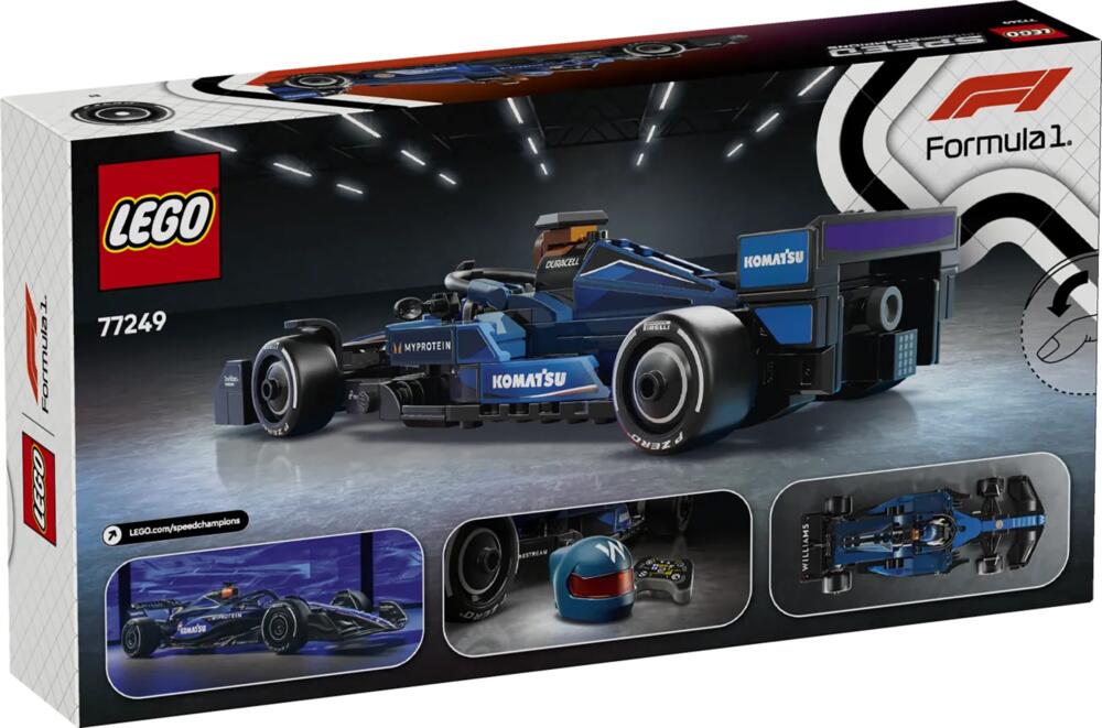 LEGO Speed Champions 77249 Williams Racing FW46 box back