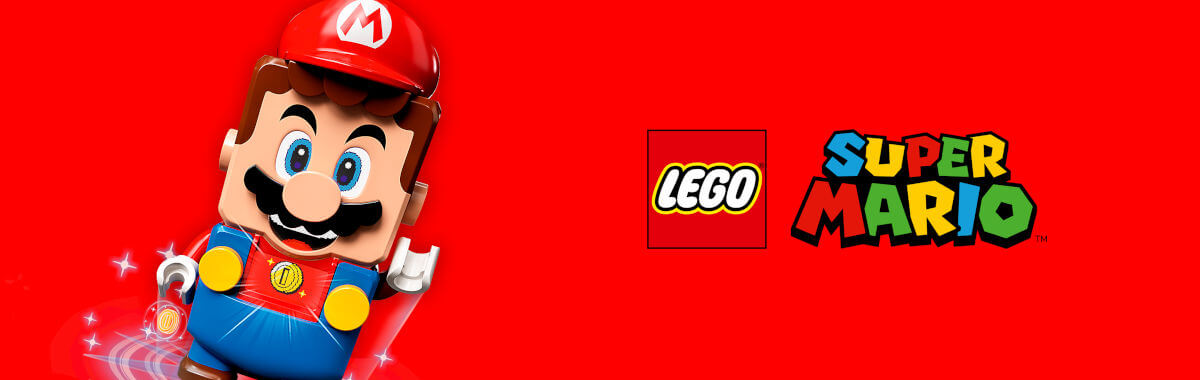 LEGO Super Mario banner