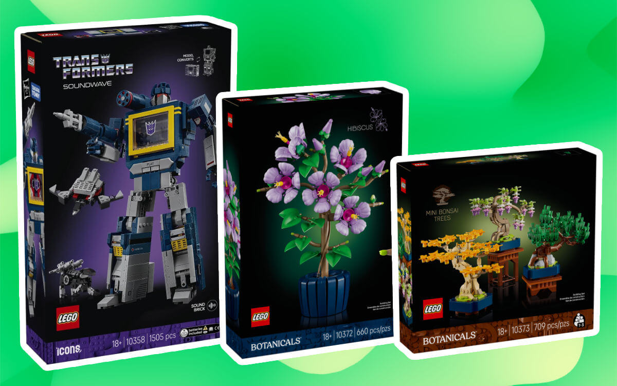 LEGO Icons August 2025 Sets
