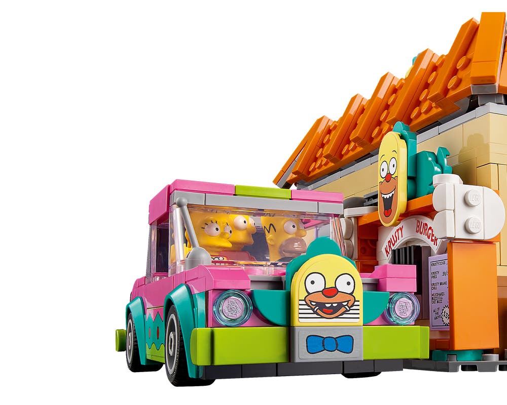 LEGO Icons 10352 The Simpsons: Krusty Burger Car