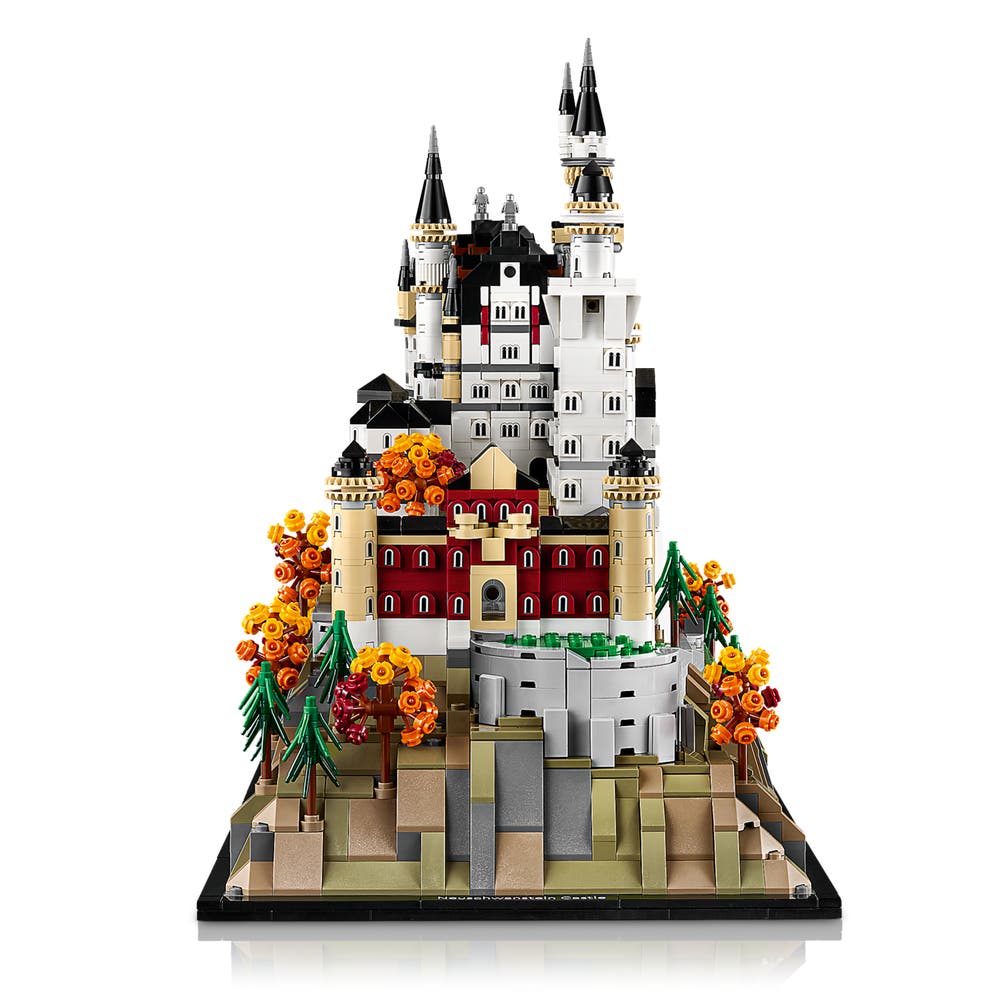 LEGO Architecture 21063 Neuschwanstein Castle box back