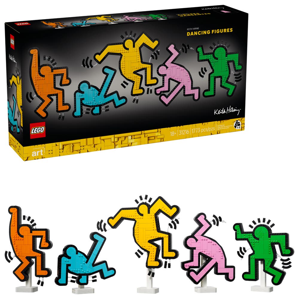 LEGO Art 31216 Keith Haring – Dancing Figures box front