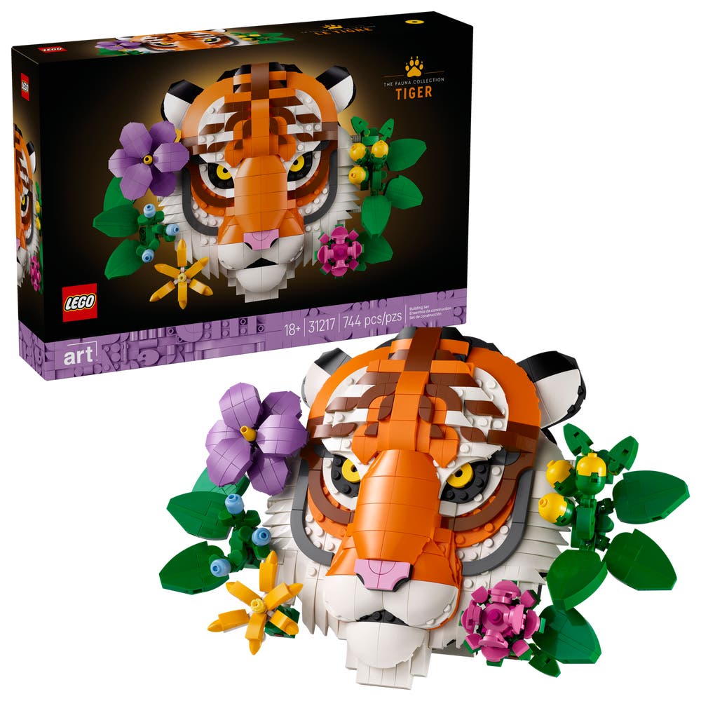 LEGO Art 31217 The Fauna Collection - Tiger box front