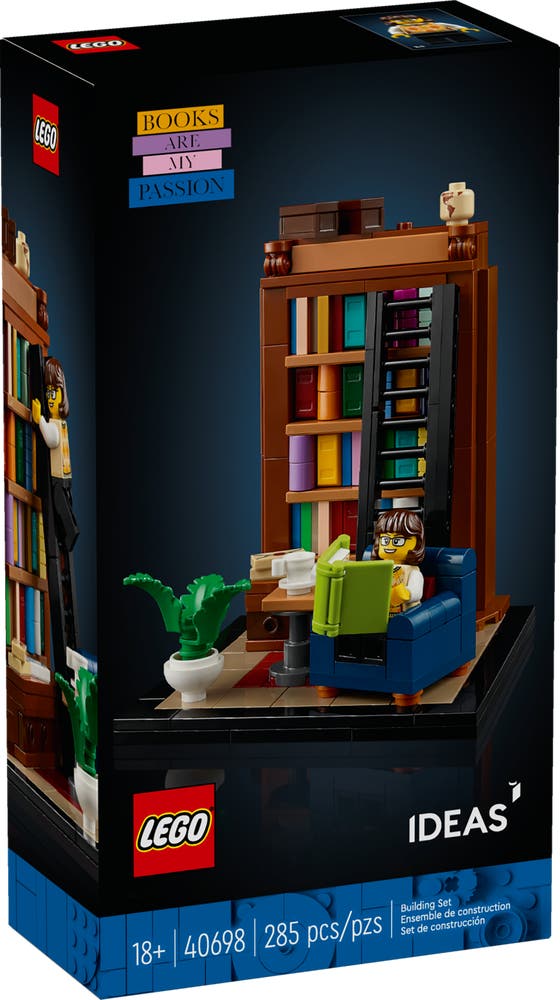 LEGO Ideas 40698 Books Are My Passion GWP box front