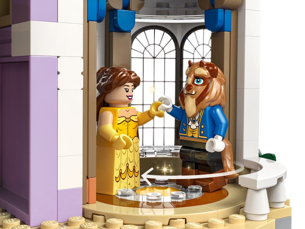 LEGO Disney 43263 Beauty and the Beast Castle dance floor