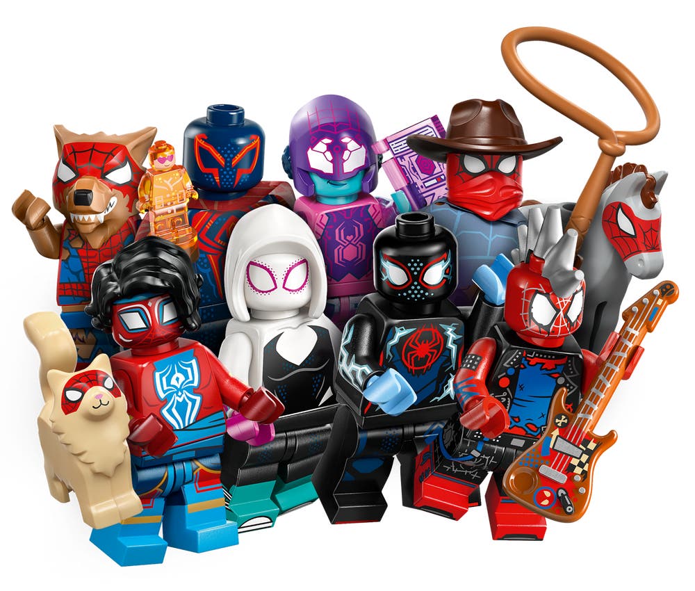 LEG 71050 Spider-Man: Across the Spider-Verse Minifigures