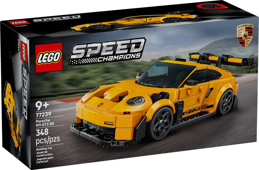 LEGO Speed Champions 77239 Porsche 911 GT3 RS box