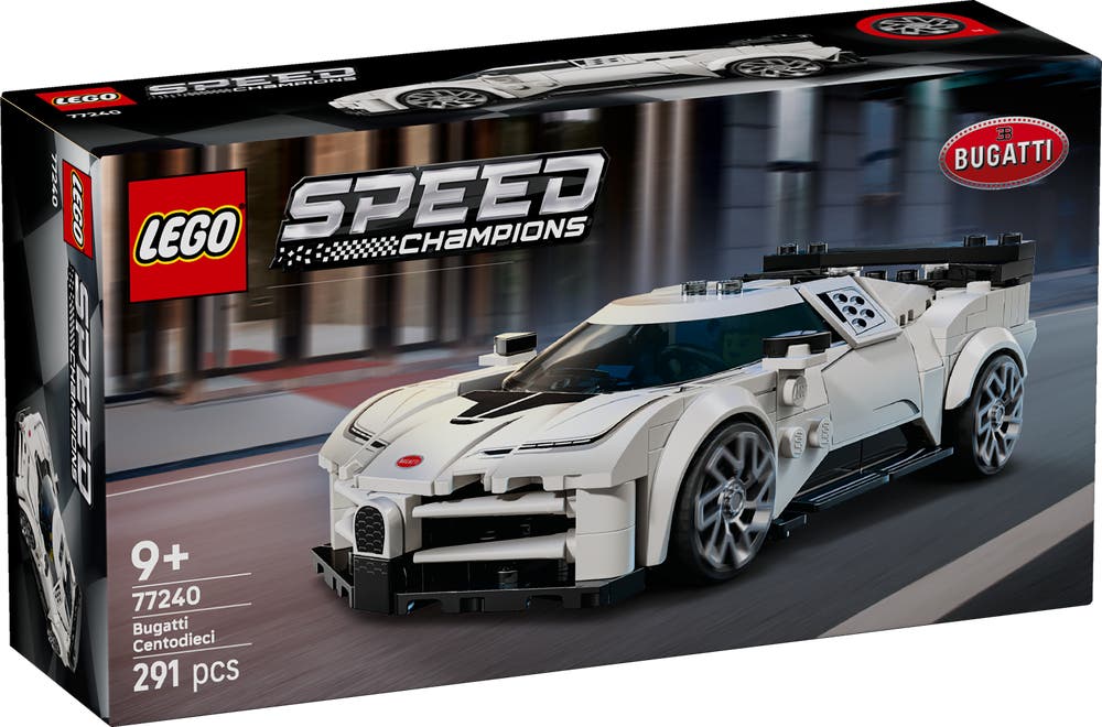LEGO Speed Champions 77240 Bugatti Centodieci box