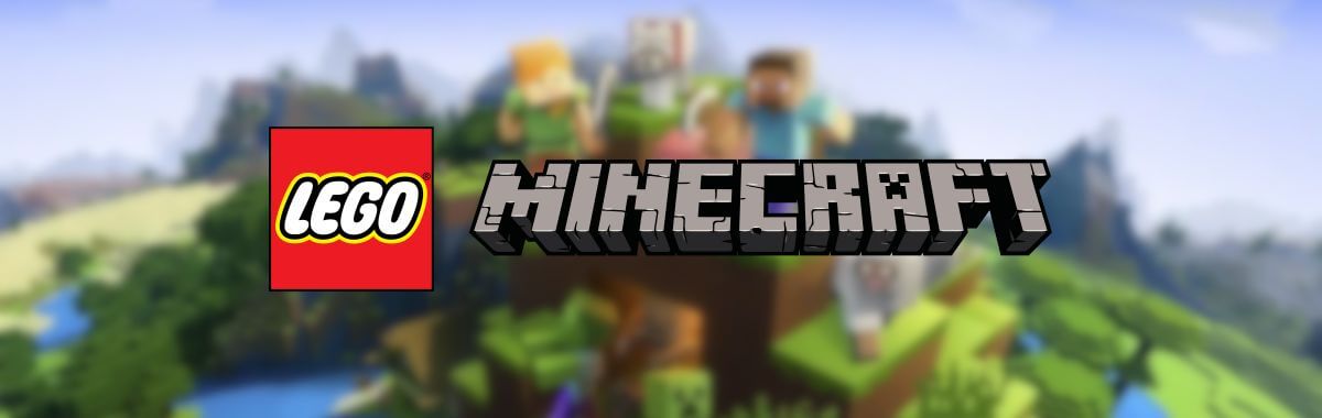 LEGO Minecraft banner